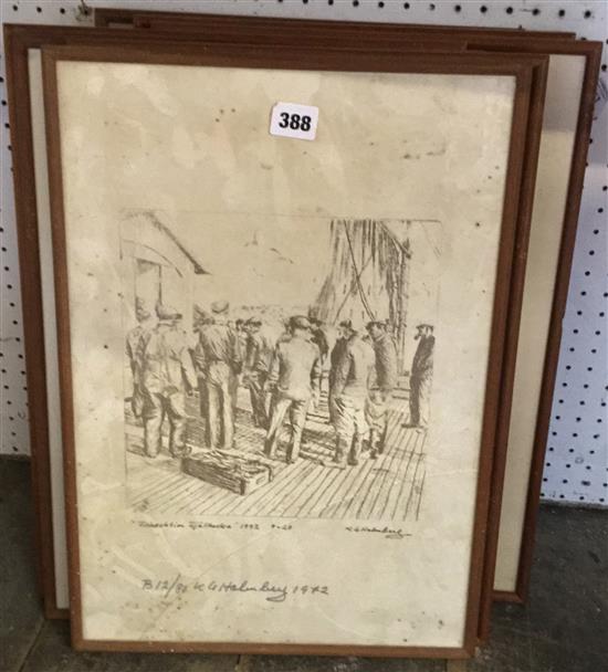 2 Ltd edition Holmbury prints(-0